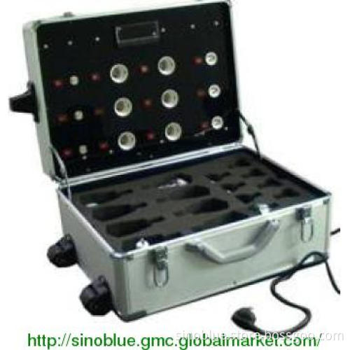 high quality led alum suitcase for exhibition